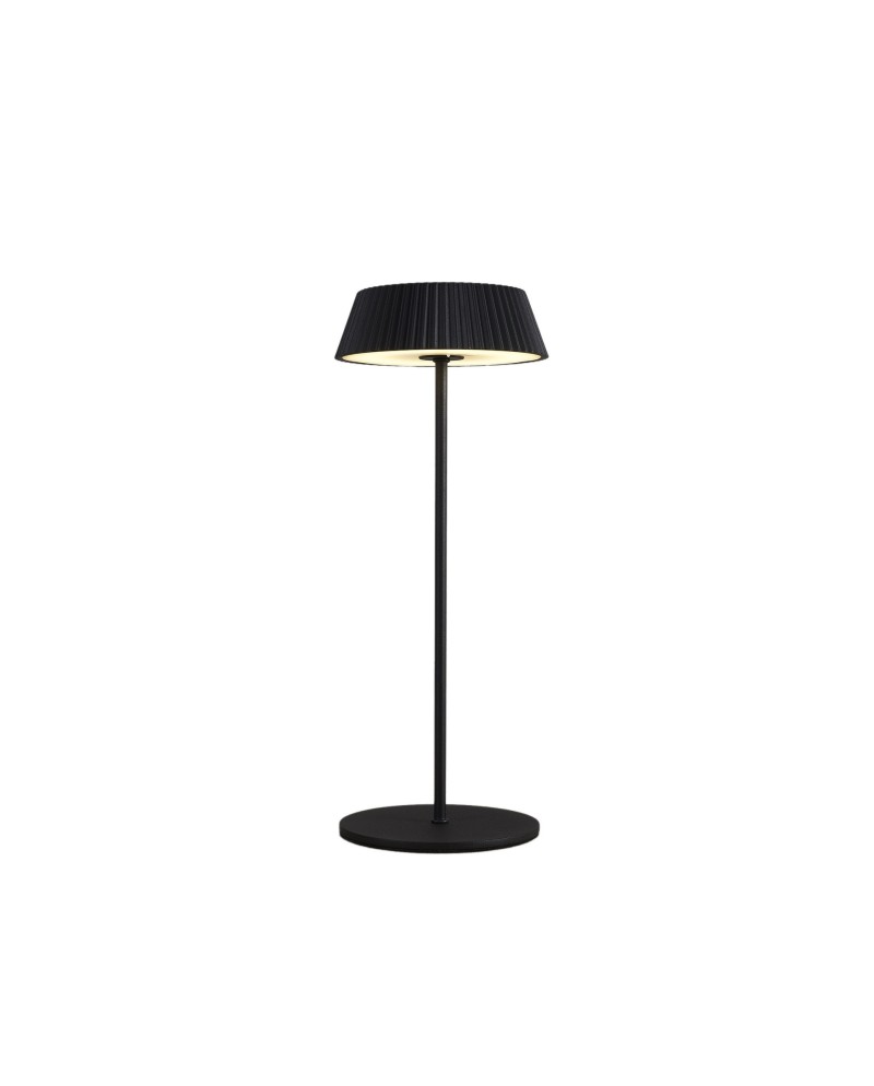 RELAX * SOBREMESA LED NEGRO - RECARGABLE